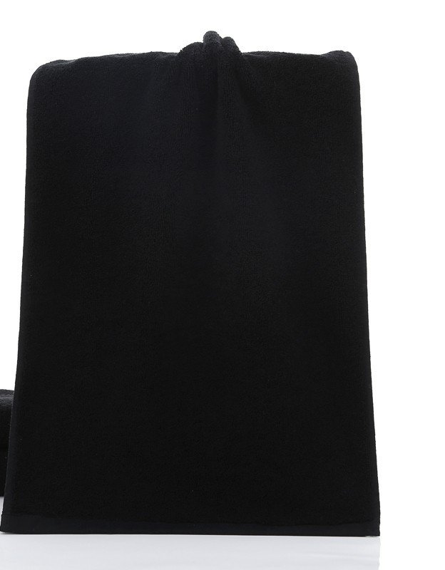 21-Strand Black Cotton Towels – Luxuriously Soft & Highly Absorbent