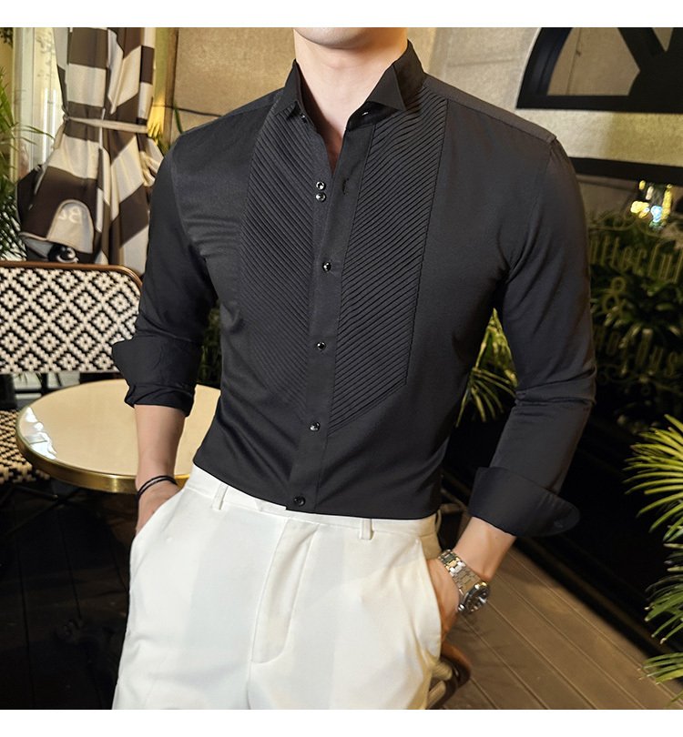 Slim-Fit Men's Shirt – Modern & Stylish Tailored Fit
