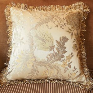 European Style Living Room Sofa Tassel Pillow Cover – Elegant Home Decor