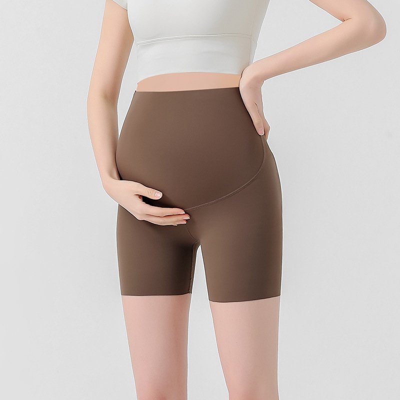 Maternity Leggings Summer Thin Section Traceless - Comfortable & Breathable Pregnancy Wear