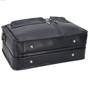 Leather Business 17-Inch Laptop Bag | First Layer Cowhide Briefcase