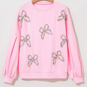 New Loose Crew Neck Pullover Sweatshirt for Women - Comfortable & Stylish