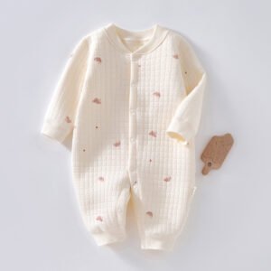 Baby Jumpsuit – Autumn & Winter Quilted Clothes for Warmth and Comfort