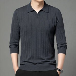 Autumn All-Matching Pullover Sweater for Men – Stylish & Versatile