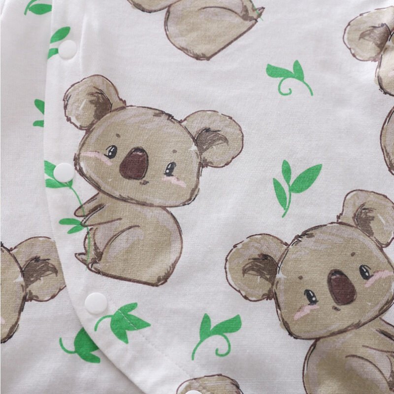 Short Sleeve Cartoon Jumpsuit – Fun & Comfortable Children's Clothing