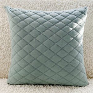 Living Room Home Pillows with Fabric Art – Velvet Cushions for Elegant Decor