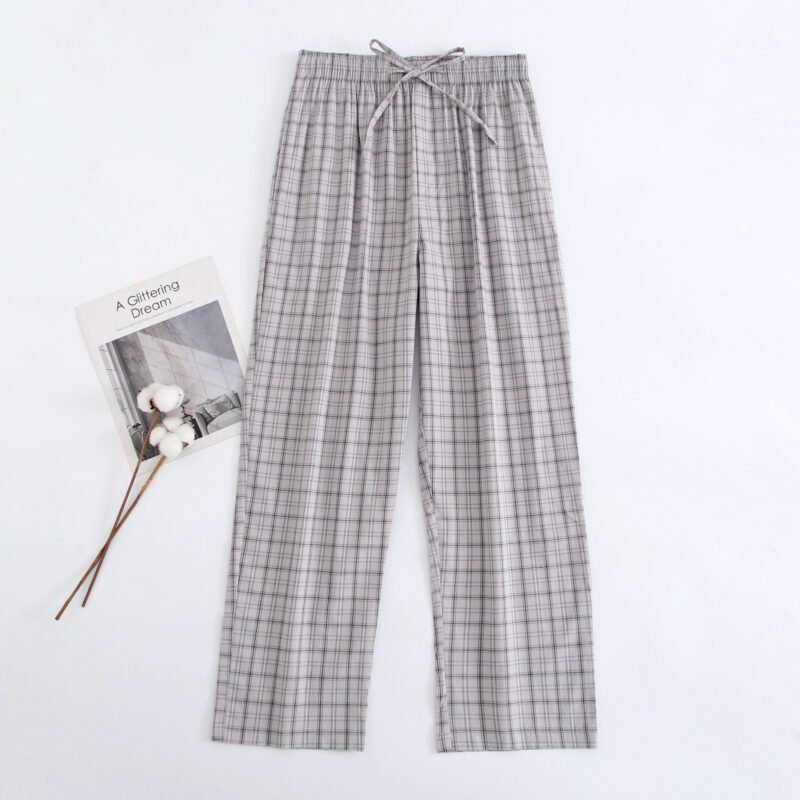 Men's Cotton Pajamas- Comfortable & Breathable for Spring and Summer