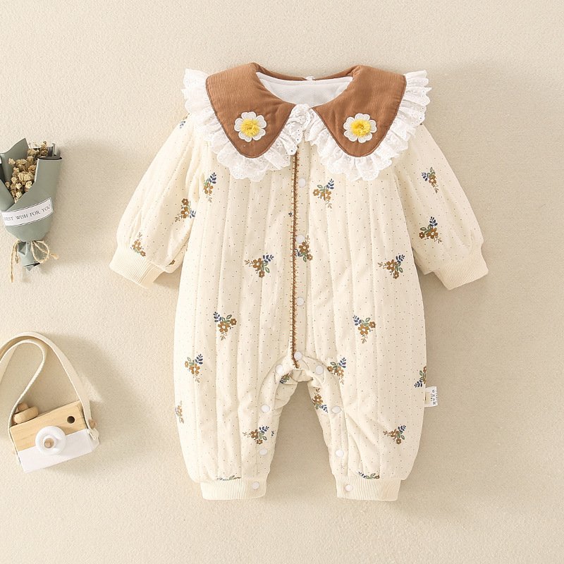 Floral Baby Jumpsuits – Adorable & Comfortable One-Piece Outfits for Babies