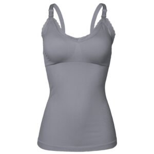 Long Strap Lace Maternity Breastfeeding Vest - Wire-Free Bra for Comfortable Nursing