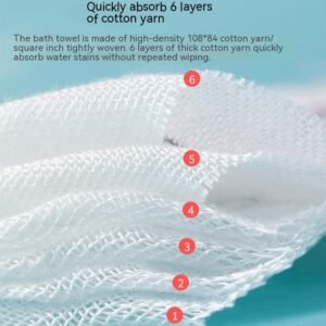 Newborn Baby Printed Pure Cotton Gauze Blanket - Soft & Breathable Swaddle Blanket
