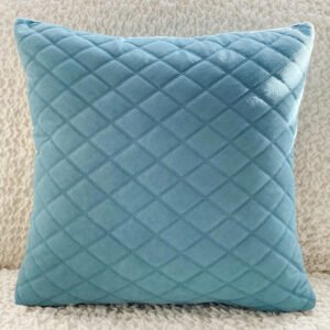 Living Room Home Pillows with Fabric Art – Velvet Cushions for Elegant Decor
