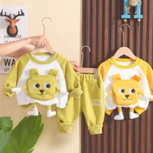 Baby Boy Autumn Clothes Suit | Stylish Western Style Kids Outfit