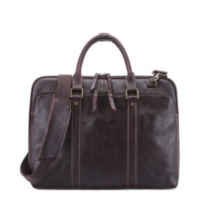 Men's Handbag Leather Briefcase | Shoulder Crossbody Bag for Work & Travel