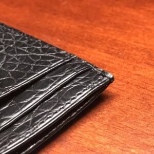 Crocodile Pattern Genuine Leather Men's Multi-Card Wallet - Stylish & Functional