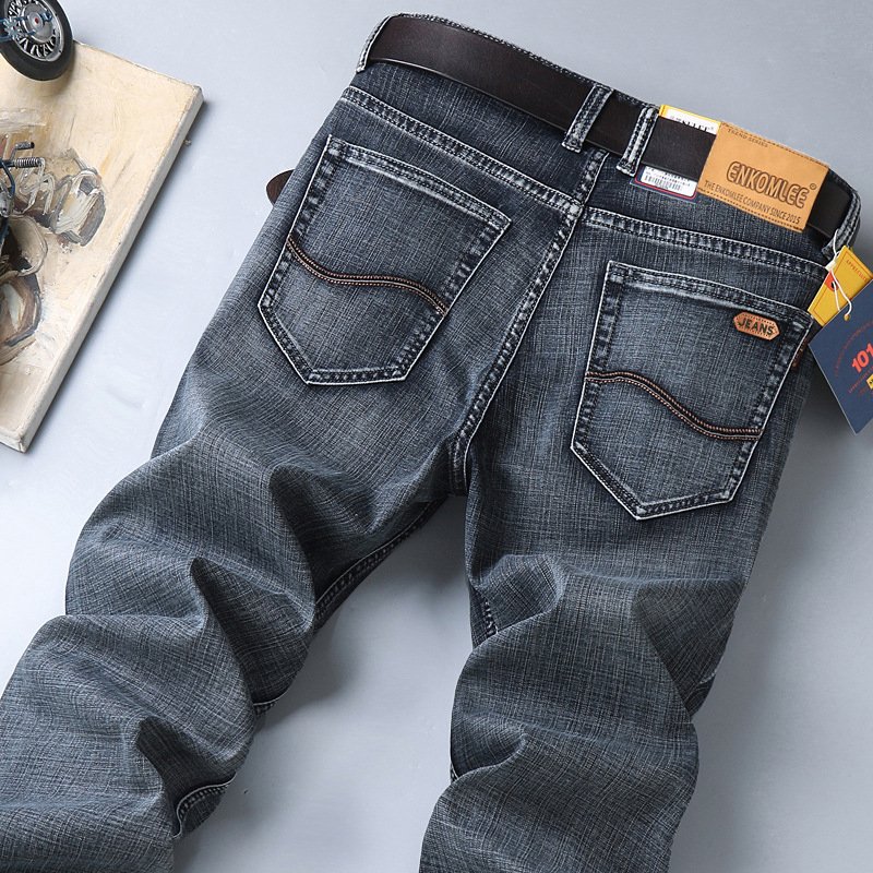 Straight Slim Stretch Business Casual Style Youth Trousers – Stylish & Comfortable