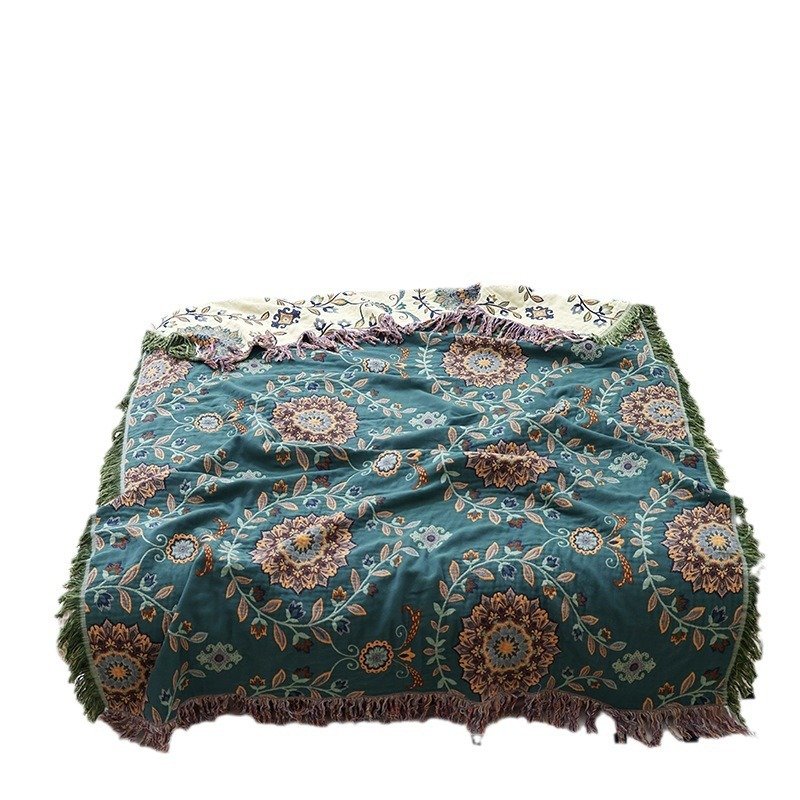 Double-Sided Available Pure Cotton Gauze Towel Blanket – Soft and Versatile Bedding