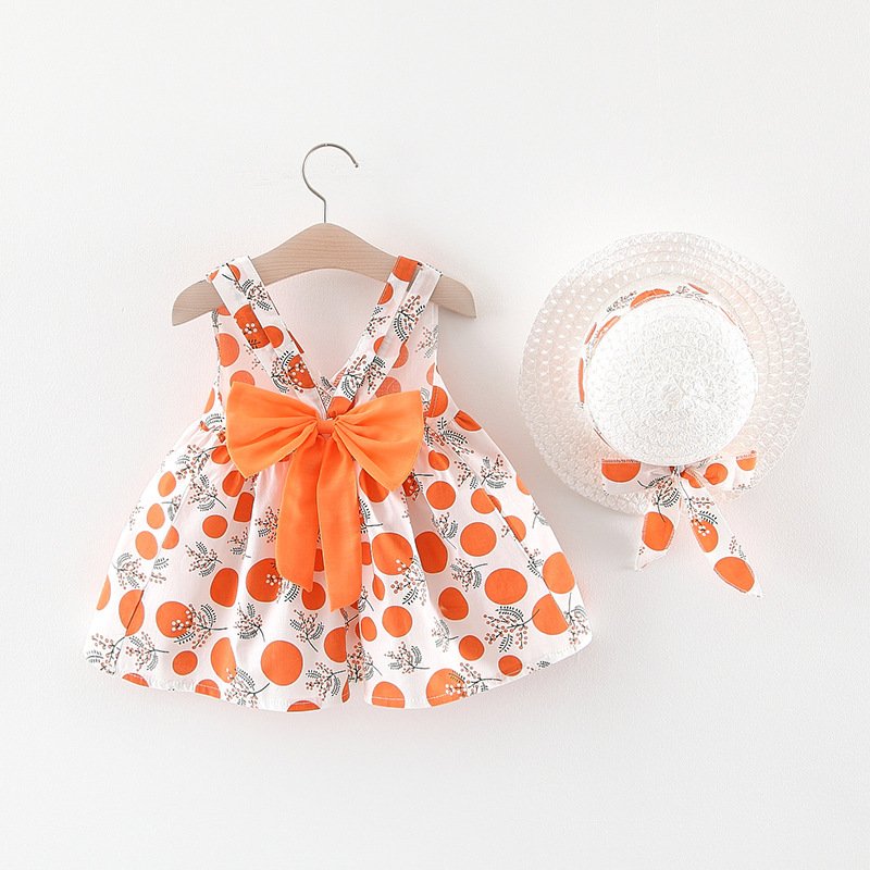 Girls' Summer Baby Short Sleeve– Cute & Comfortable Outfit