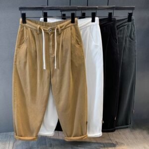 Men's High Street Loose Plus Size Work Jeans – All-Matching Casual Workwear