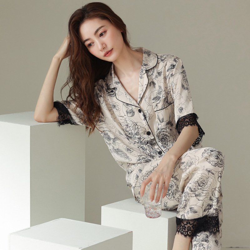 Fashionable New Silk Pajamas for Women | Elegant & Comfortable Sleepwear