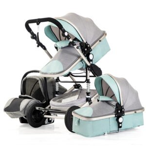 Travel Baby Stroller - Luxury 3-in-1 Stroller for Infants