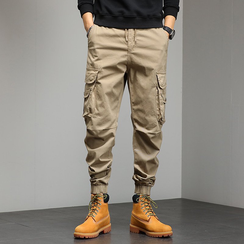 Multi-Bag Fashion Brand Casual Pants – Men's Stylish & Functional Everyday Wear