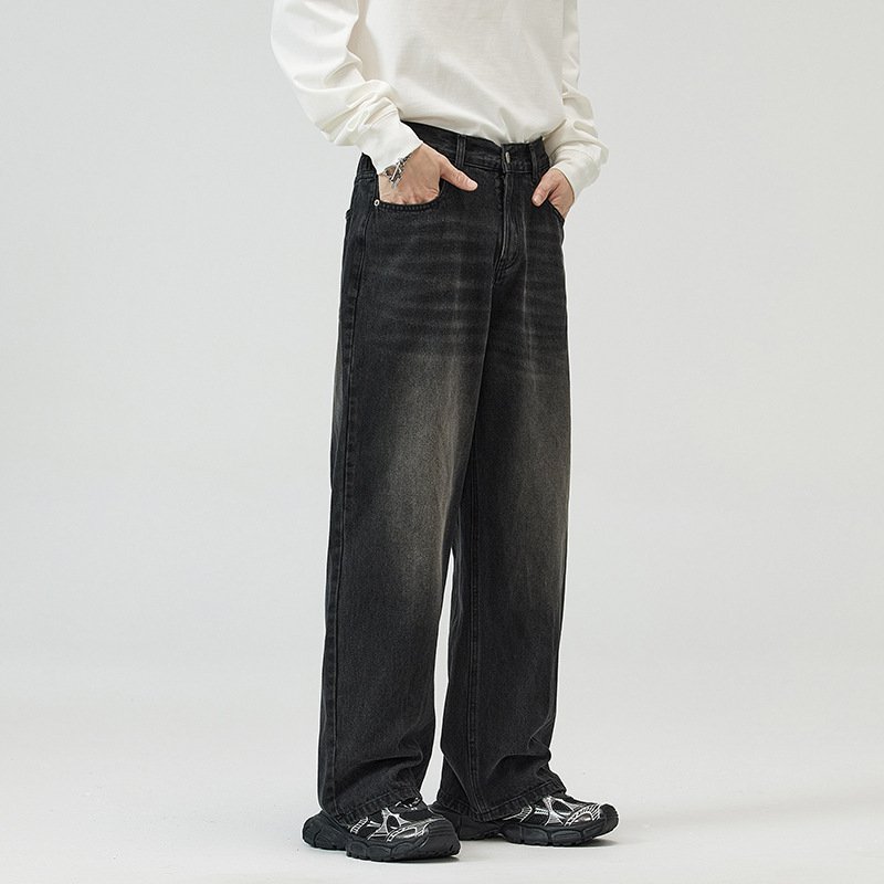 Men's Vintage Wide-Leg Pants – Stylish & Comfortable Retro Fashion