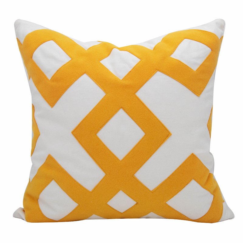 Modern Minimalist Sunflower Sofa Living Room Pillow – Hotel Bed Cushion Cover