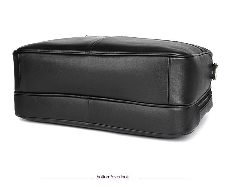Leather Handbag Briefcase | Napa Leather Comfortable Texture Men's Real-Leather Bag