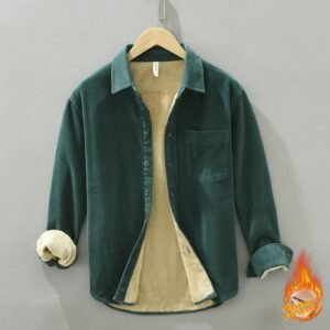 Fleece-Lined Trendy Loose Top for Men – Cozy & Stylish Casual Wear