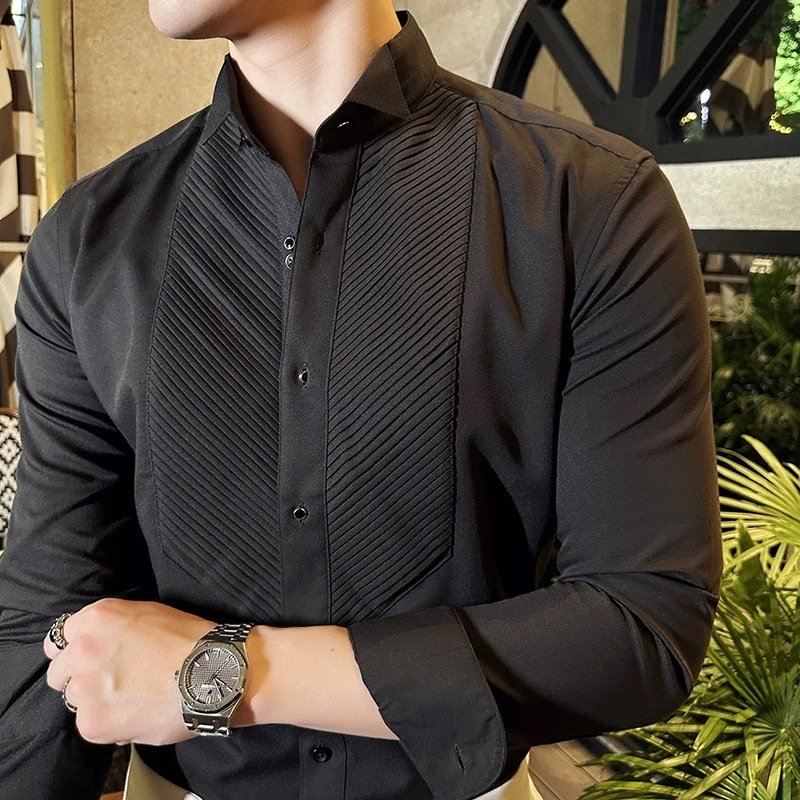 Slim-Fit Men's Shirt – Modern & Stylish Tailored Fit