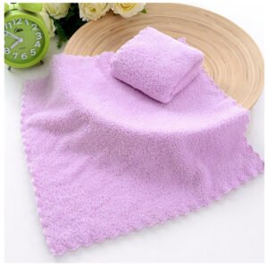 Coral Fleece Child Washing Face Small Towel – Soft & Absorbent Towel for Kids