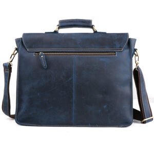 Genuine Leather Men's Business Briefcase | Premium Quality Office Work Bag