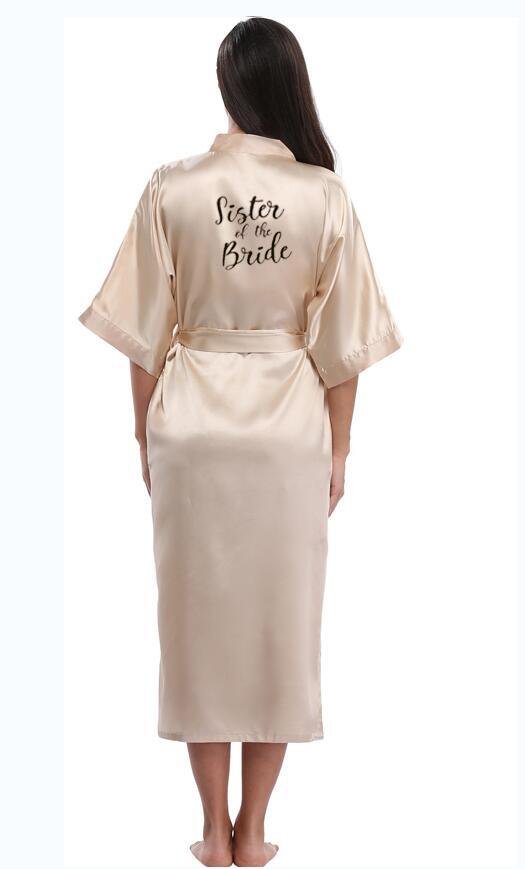 Bridesmaid Silk Satin Lace Wedding Robes – Elegant Bridal Party Robes