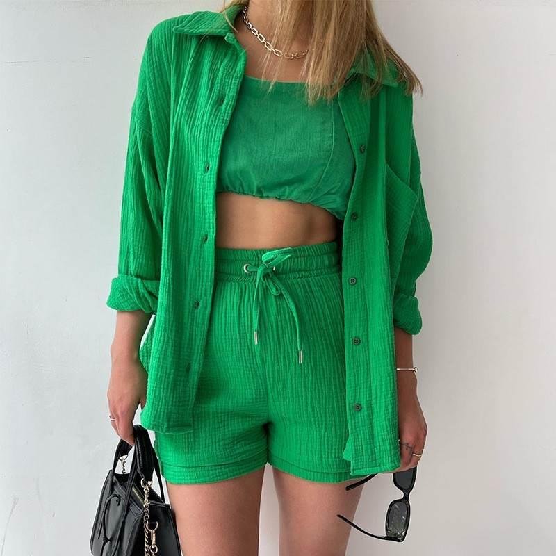 Summer Women's Suit Short Sets | Stylish & Comfortable Outfit