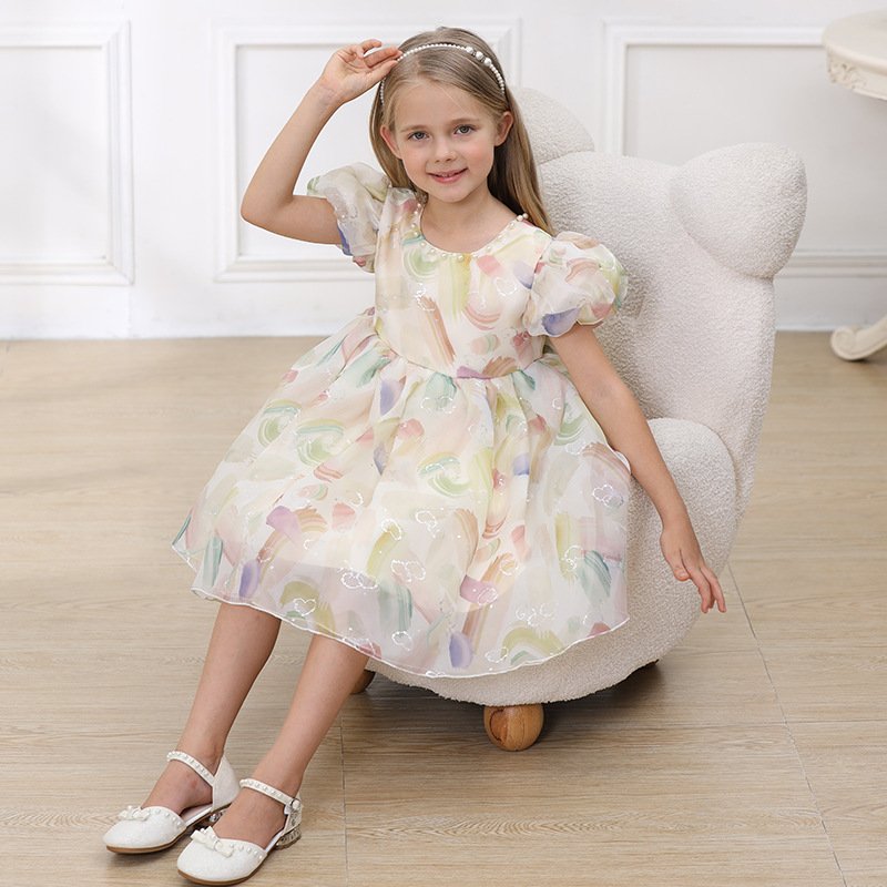 Fashion Summer Party Dresses for Girls (1-7 Years) – Stylish & Comfortable