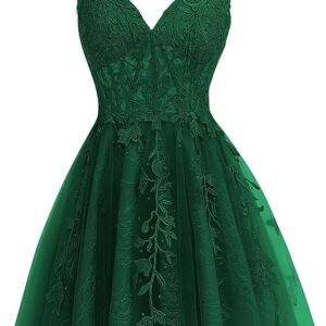 Elegant Lilac Spaghetti Straps Lace Dress – Feminine & Chic Style