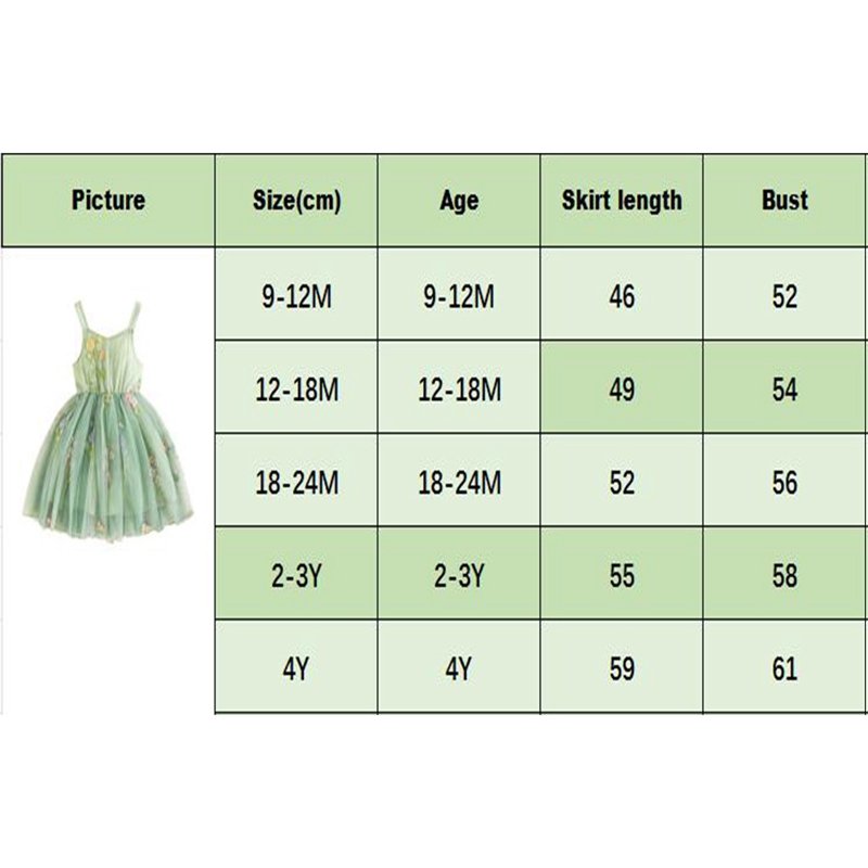 Baby Girl Floral Embroidery Princess Dress – Sleeveless Summer & Spring Outfit