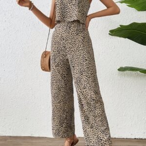 Elegant Casual Women's Romper – Printed Chic Romper for Stylish Comfort