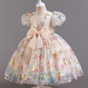 Bow Princess Dress – Adorable & Elegant Princess Dress for Girls