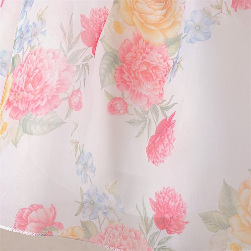 Floral Baby Girls Dress – Cute and Elegant Floral Dress for Special Occasions