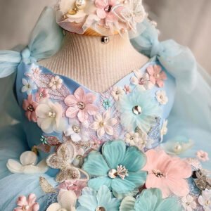 Elegant Butterfly Girl Princess Dress – Adorable 0-6Y Kids Dress