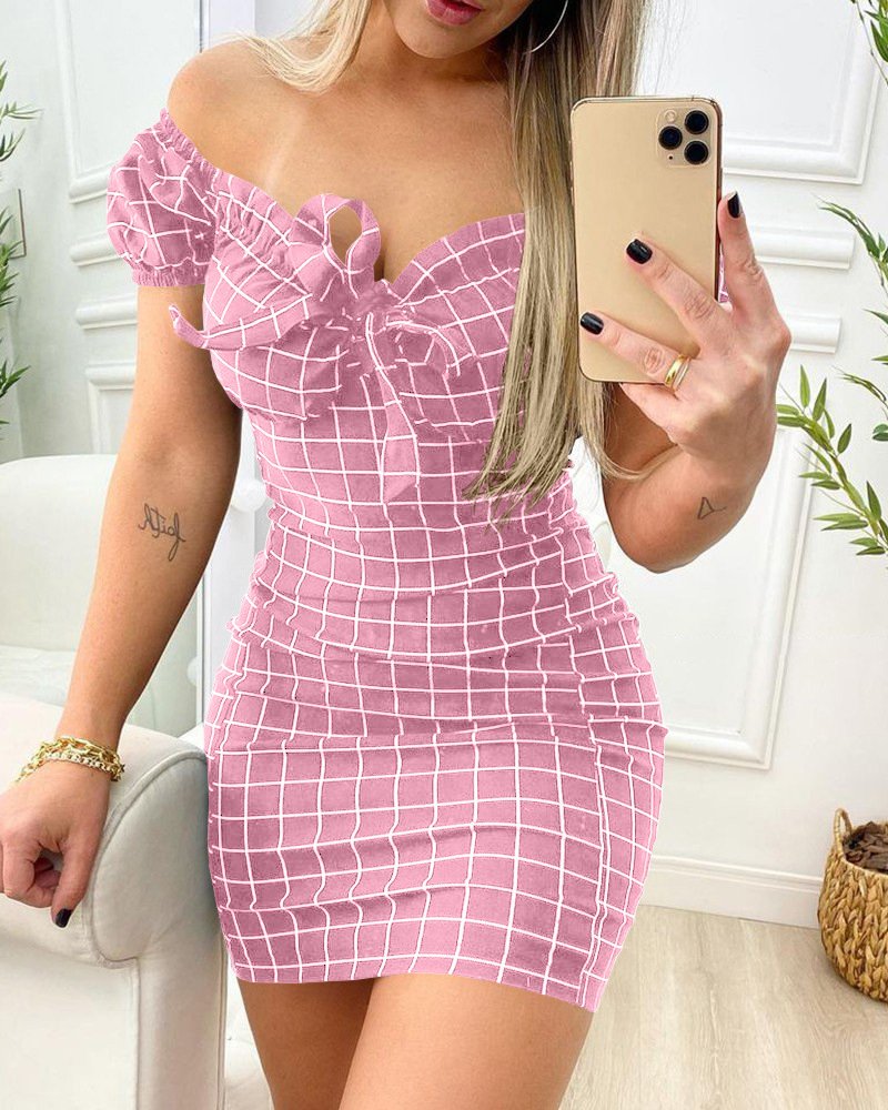 Sexy Summer Short Dress – Flirty & Chic Women's Dress for Warm Weather