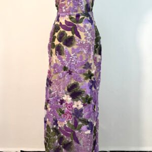 Elegant Sequin Split Long Dress – Celebrity Club & Evening Wear