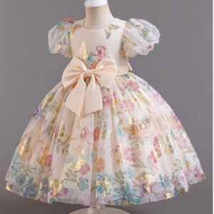 Bow Princess Dress – Adorable & Elegant Princess Dress for Girls