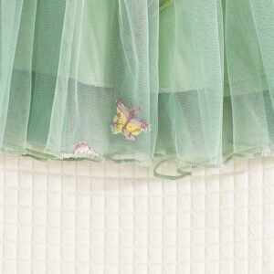 Baby Girl Floral Embroidery Princess Dress – Sleeveless Summer & Spring Outfit