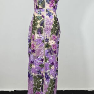 Elegant Sequin Split Long Dress – Celebrity Club & Evening Wear
