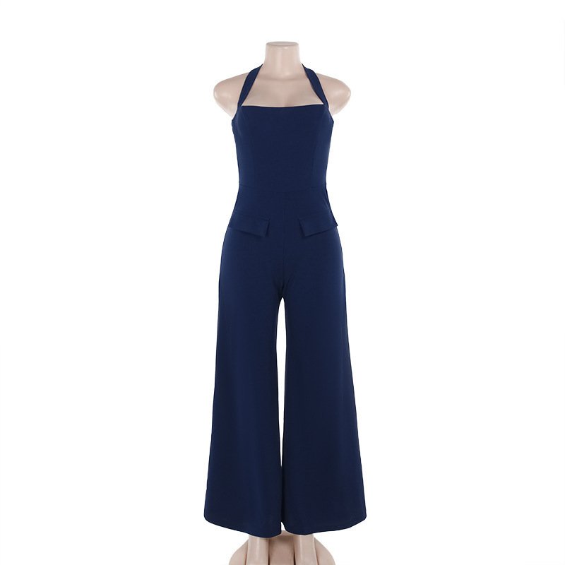 Stylish Blue Women's Jumpsuits – Chic & Trendy One-Piece Outfits