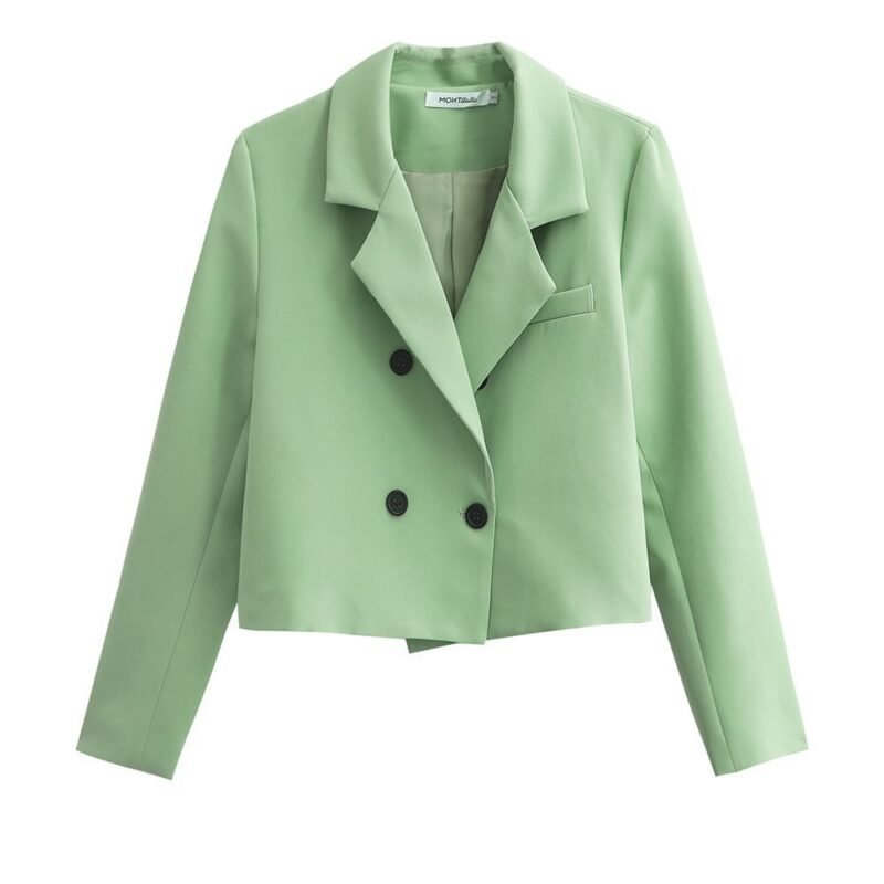 Chic Green Blazer for Women – Stylish & Versatile Outerwear