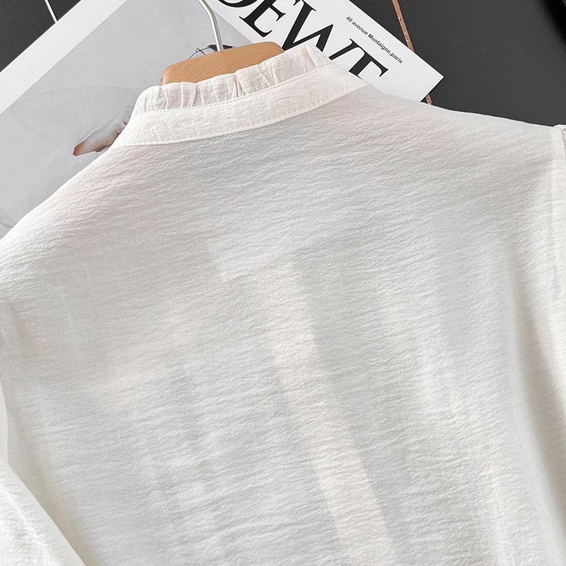 New French Style Blouse – Elegant & Chic Women's Fashion Top