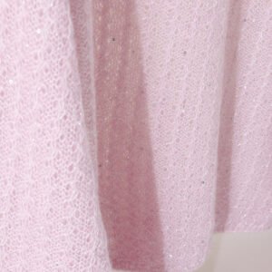Pearl Buckle Retro Elegant Alpaca Wool Sweater – Sophisticated Women's Knitwear One-Size